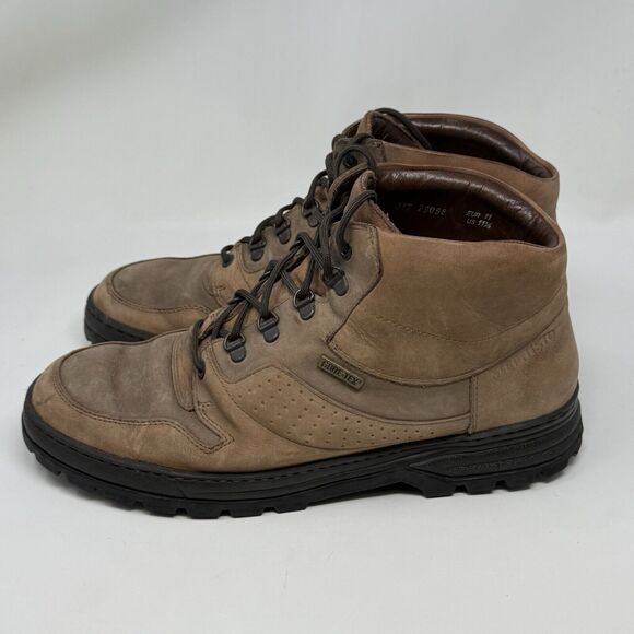 Mephisto Slacker Goretex Boots Mens 11.5 Brown Leather Hiking Ankle Waterproof main image 6